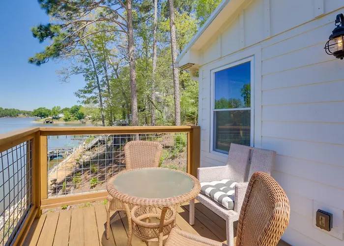 Private Hot Tub: Stunning Logan Martin Lake Home